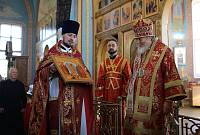 Архиерейское богослужение в Ивановском 